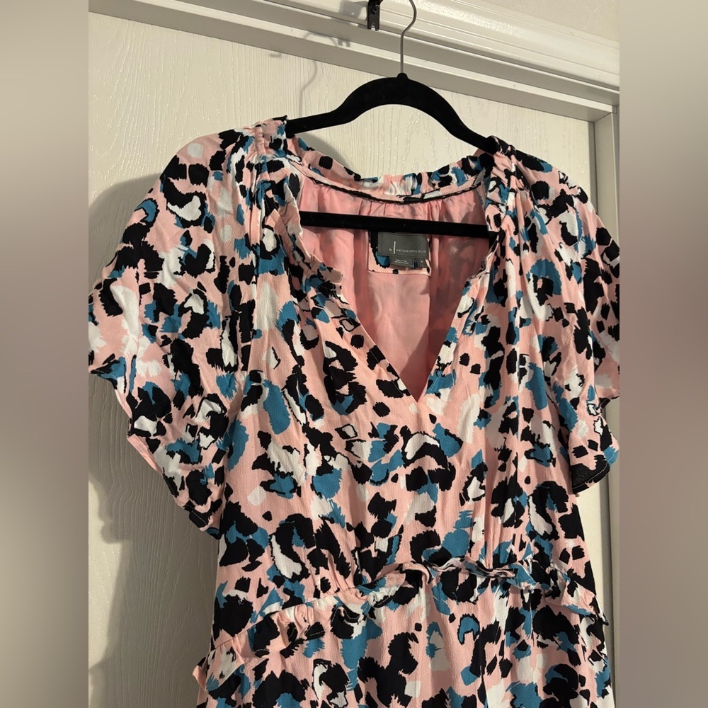 Anthropologie Robin tiered mini dress EUC no flaws! - Picture 4 of 8